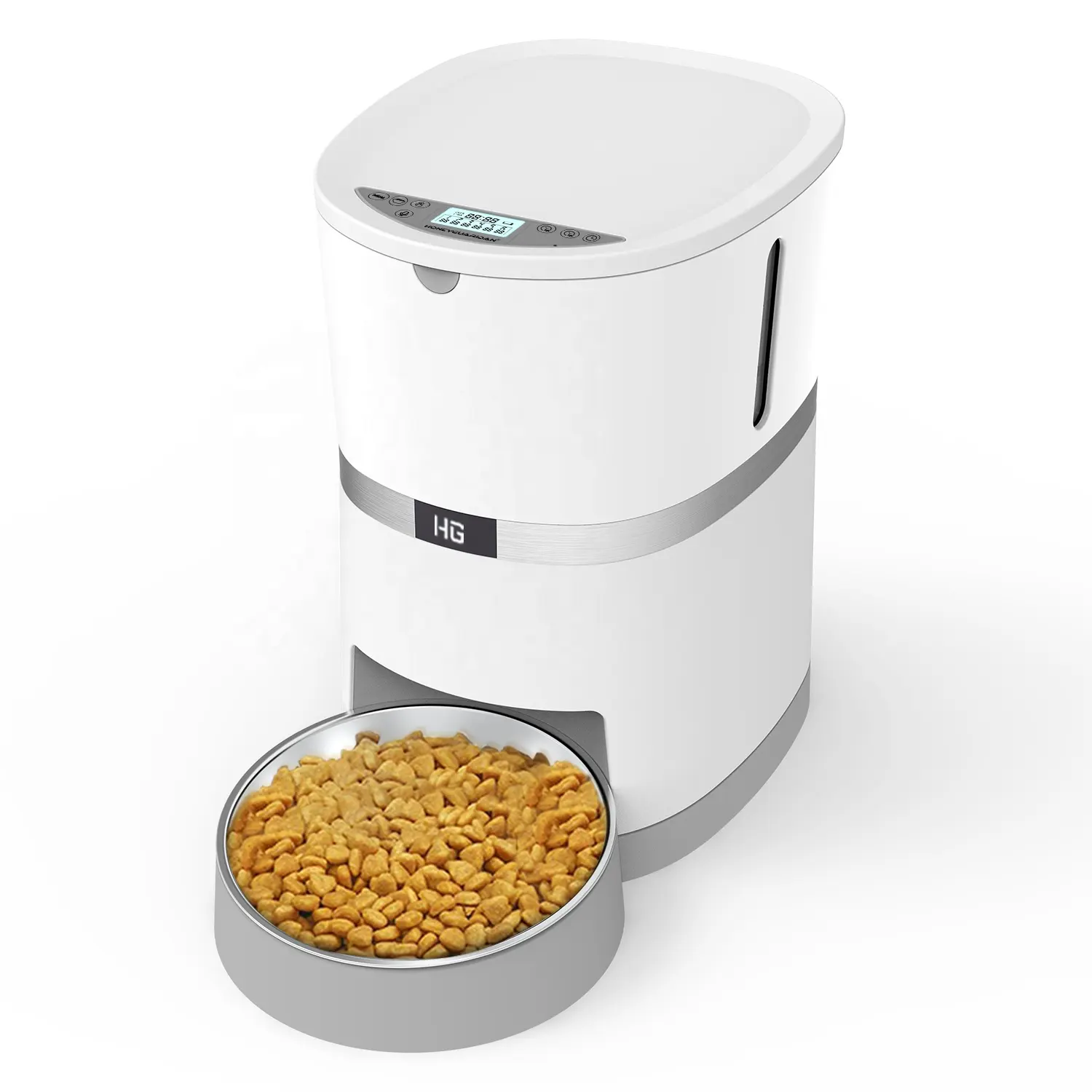 Alimentador de alimentos para gatos, alimentador para bebês, cães e gatos, armazenamento de alimentos, amazon, colorido, iterativo, todos os tamanhos, dispensador de comida eletrônico