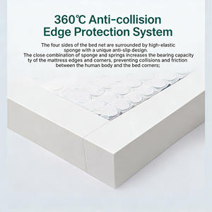 Materasso a molle comfort compresso, supporto ottimale, protezione della colonna vertebrale, letto a carico uniforme per ville e hotel (ingrosso) - Product Image 6