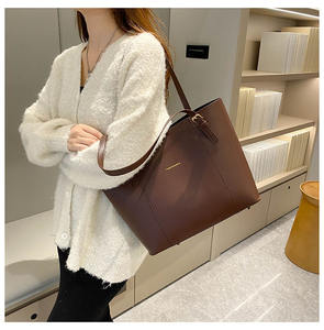 Túi xách nữ da PU kiểu retro năm 2025, cỡ lớn, dùng đi làm, đi du lịch, đeo chéo, đeo vai - Product Image 3