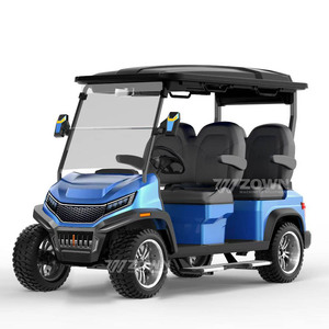Nouvelle Voiturette de Golf Électrique d'Exportation pour Terrains de Golf, 4 Places, Tout-Terrain, pour Visites Panoramiques - Product Image 5