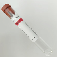 Tube à essai en verre vide de 10 ml pour utilisation cosmétique PRF