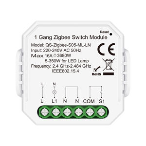 Nuevo Módulo de Interruptor de Luz Inteligente Wi-Fi de 16A 240V, Aplicación Smart Life, Sin Neutro, Sin Capacitor, Fácil Instalación <span class=keywords><strong>para</strong></span> Renovación del Hogar - Product Image 3