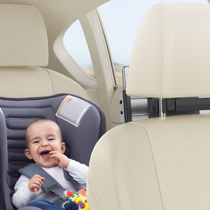 Ventas calientes 360 grados <span class=keywords><strong>de</strong></span> rotación ABS coche reposacabezas Teléfono/tableta/móvil coche soporte cargador Flexible venta al por mayor asiento trasero - Product Image 4