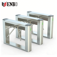 Système de contrôle d'accès biométrique par empreinte digitale, tourniquet trépied, lecteur RFID NFC, barrière de sécurité pour piétons, système d'entrée