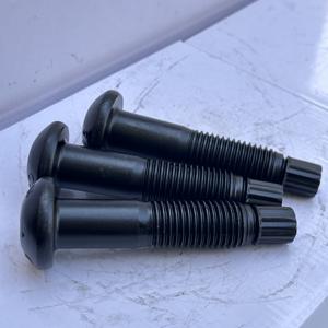 Bulloni a torsione in acciaio legato 10.9S ad alta resistenza GB/T 3632, set completo con dado e rondelle, M27, finitura ossido nero, esagono esterno - Product Image 5