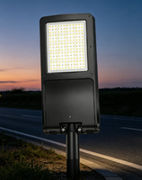 Lampadaire LED PST Haute Luminosité 100W 150W à Angle Réglable Série Hemera avec Capteur Intelligent Optionnel pour la Route