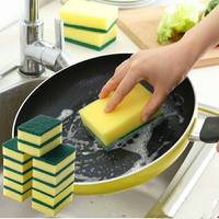Harga Terbaik Panci Panci Cuci Piring Spons Gosok Tebal Dapur Bantalan Gosok Pembersih Bantalan Spons Penggosok
