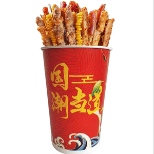 Cubo de papel de pollo frito para llevar de 32oz con tapas Piante Packaging Bicchiere Caffe Per <span class=keywords><strong>Asporto</strong></span> Coffee Glass para llevar - Product Image 1