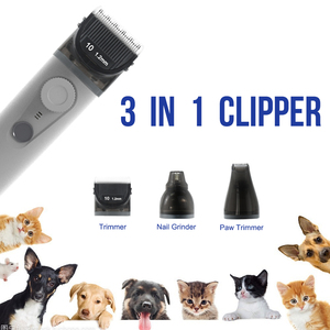 7 trong 1 Pet grooming <span class=keywords><strong>kit</strong></span> bao gồm chân không làm sạch móng tay Máy xay và khác ABS và PP công cụ nhự<span class=keywords><strong>a</strong></span> cho chó và mèo - Product Image 3