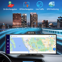 Dash Cam ADAS Android 10.0, 10.26 HD 1080P IPS 4G 8 Inti DashCam GPS WiFi FM BT Kamera Belakang Perekam Video Monitor Dashboard