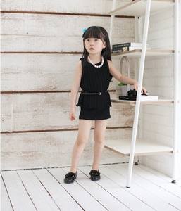 Ropa Infantil al por Mayor, Último Diseño, Vestido de Fiesta sin Mangas con Malla para Niñas, de Fabricante Chino - Product Image 4