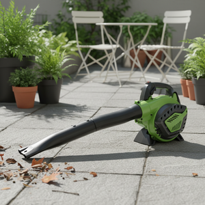 Soplador de hojas de alta eficiencia de 750W, potente soplador de aire de 25.4cc, máquina sopladora de bajo ruido para soplar hojas - Product Image 1