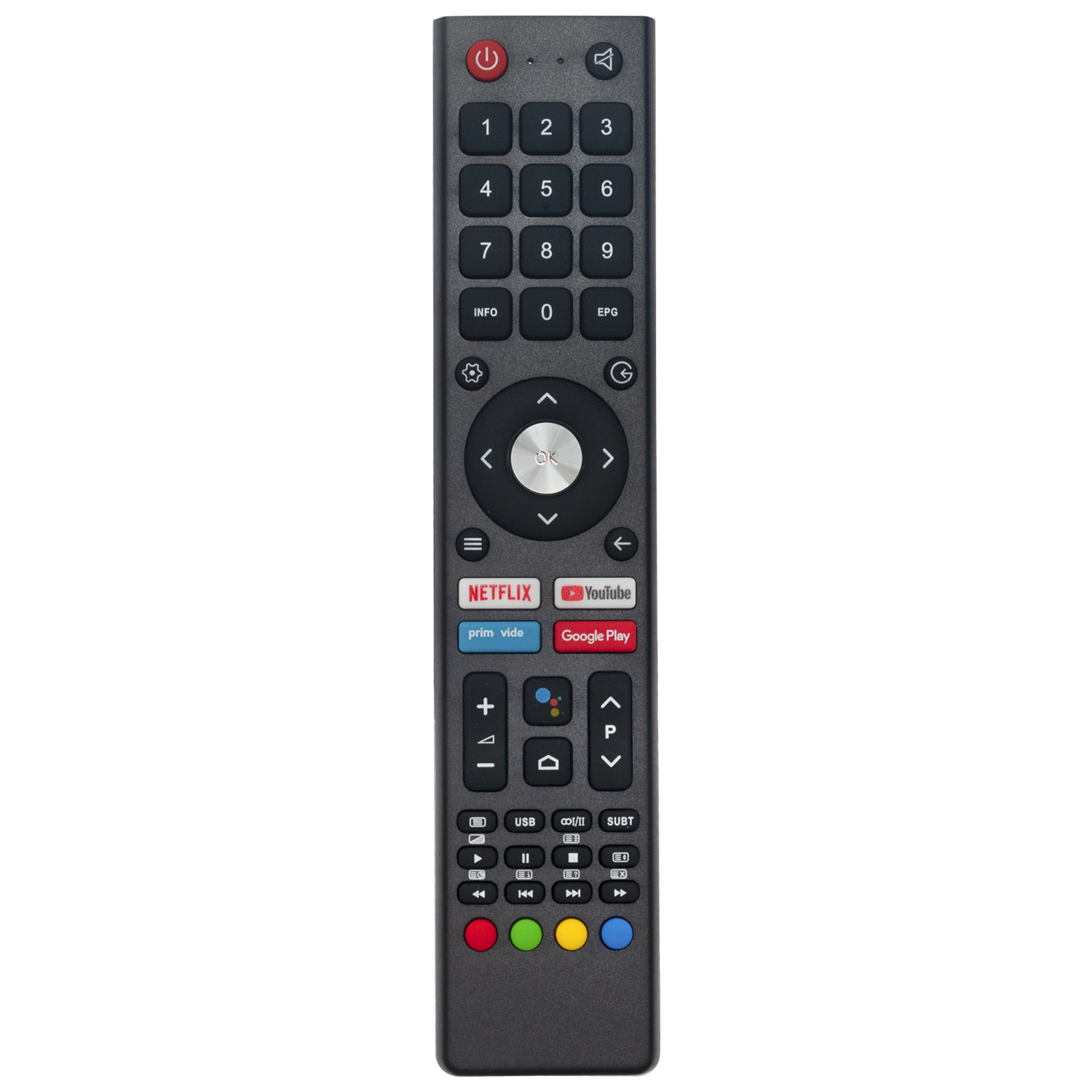 HUAYU CH-VER.3 Fixed <strong>Code</strong> Smart Voice <strong>TV</strong> <strong>Remote</strong> <strong>Control</strong> with 2 AAA Battery CE/FCC Certified ABS Material for China <strong>Changhong</strong> <strong>TV</strong>