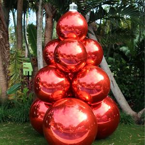 Tùy Chỉnh PVC Quảng Cáo Inflatable Gương Bóng Khổng Lồ Giáng Sinh Bóng Trang Trí Lớn Bóng Bay Bóng Trang Trí Lớn Bóng Sáng Bóng - Product Image 3