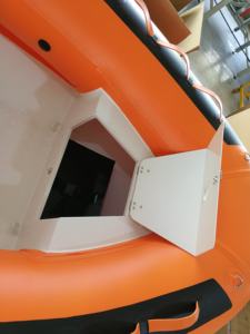 Nouveau bateau de pêche gonflable à coque en aluminium de haute qualité avec matériau en PVC Hypalon pour l'aviron de la rivière du lac pour les Sports de plein air - Product Image 4