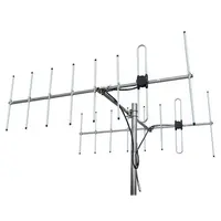 UHF VHF יאגי 2 ואט 8 אלמנטים חיצוני 14.5dBi כיוונית בסיס תחנת אנטנה