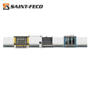 Línea <span class=keywords><strong>de</strong></span> Producción <span class=keywords><strong>de</strong></span> Vidrio Aislante <span class=keywords><strong>de</strong></span> Doble Acristalamiento Totalmente Automática, Sellado Automático, Grosor <span class=keywords><strong>de</strong></span> Vidrio <span class=keywords><strong>de</strong></span> 12 mm, Potencia <span class=keywords><strong>de</strong></span> 40 kW, <span class=keywords><strong>Altura</strong></span> <span class=keywords><strong>de</strong></span> Trabajo <span class=keywords><strong>de</strong></span> 2,5 m - Product Image 1
