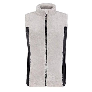 High Quality Recycled Sweater Fleece Vest <strong>Women's</strong> Outdoor <strong>Sherpa</strong> Fleece <strong>Gilet</strong> <strong>Women</strong> - Product Image 4
