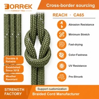 Cordon Paracord 1mm-8mm Résistant aux UV, Corde de Parachute en Nylon Tressé Haute Ténacité pour Survie en Extérieur, Montage et OEM en Gros