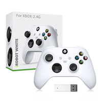 Manette de jeu sans fil 2,4 GHz avec double moteur de vibration, plusieurs couleurs, pour console de jeu XBOX Series PC