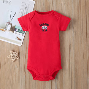 Body de Bebé Unisex para Recién Nacido, Mono de Seguridad con Estampado Bonito, Cómodo, Transpirable, de Manga Corta, con Cierre de Botones a Presión - Product Image 3