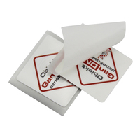 Étiquette de pare-brise RFID NTAG 424 DNA HF ISO14443A, mini étiquette de pare-brise RFID étanche, étiquette NFC en verre