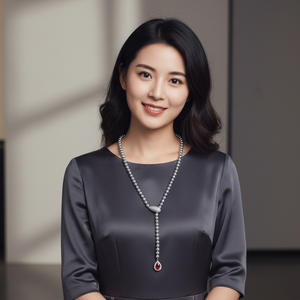 Fransız Hafif Lüks Zirkon Yapraklar Su Damlaları İnci Kabuk Kolye Moda Joker High-end Sonbahar Kış Uzun Boncuk Toptan - Product Image 4