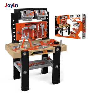 Jouets d'établi en plastique pour enfants et tout-petits, jouets de <span class=keywords><strong>bricolage</strong></span> avec plusieurs accessoires - Product Image 1