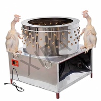 Machine à plumer la volaille en acier inoxydable de qualité commerciale |   Éplucheuse automatique de plumes de poulet, canard et oie pour ferme et abattoir