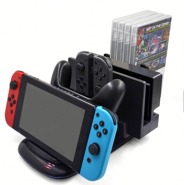 2025 Accessories for  Nintendo Switch Charger Station Fast Charging Dock for Switch Console and Joy-Cons Portable Design