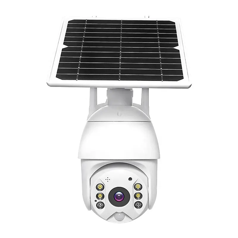 WiFi PTZ Outdoor 1080P Solar Camera 360 Battery Power Security CCTV IR Night Vision Outdoor Surveillance Camera Wireless