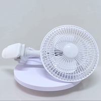 Ventilateur de bureau miniature électrique à pince de 6 pouces, à faible bruit, en plastique, pour usage extérieur, écoénergétique classe A+, prix usine