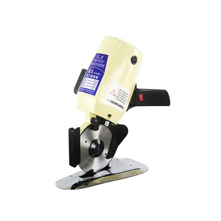 250W 30MM Thickness Electric Cloth Cutter Round Knife Saw Fabric Cutting Machine Handheld Electric Scissors