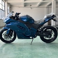Motocicleta Eléctrica de Alto Rendimiento, Motocicleta de Carreras de 3000W para Adultos, Venta de Fábrica