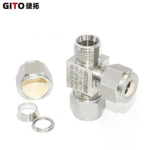 HC-276 Hastelloy Alloy T-Connector High-Pressure Compression Fitting for <b>Other</b> <b>Connectors</b> - Product Image 4