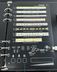 Xách tay máy tính xách tay <span class=keywords><strong>LED</strong></span> cuốn sách băng 5V 12V 24V RGB RGBW màu duy nhất ma thuật ánh sáng mẫu 2835 5050 2216 COB <span class=keywords><strong>LED</strong></span> Strip demo Kit cuốn sách - Product Image 5