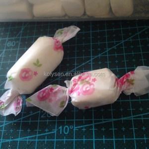 Tùy chỉnh <span class=keywords><strong>twistable</strong></span> kẹo sáp trắng giấy Taffy wrappers Caramel bao bì giấy - Product Image 2