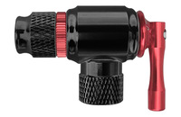 FD Red CO2 Bike Pump Inflator Gauge Aluminum Alloy Cartridge Mini Hand Pump Valve Adapter Low Pressure Tire Inflation MSDS