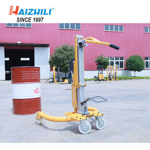 중장비 420kg 미니 오일 드럼 리프터 유압 수동 드럼 지게차 중국 - Product Image 4