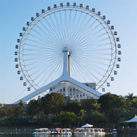 Grande Roue Ferris de 101 mètres à prix compétitif à vendre pour parcs d'attractions extérieurs et équipements de divertissement