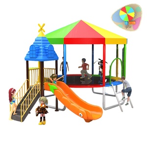 Attrezzature da Gioco Combinate in Plastica per <span class=keywords><strong>Parco</strong></span> <span class=keywords><strong>Giochi</strong></span> Esterno per Bambini - Product Image 5