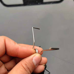 Resorte en espiral de acero inoxidable tipo V para tijeras de podar de ramas de frutas, pieza de repuesto cromada gris 009 - Product Image 1