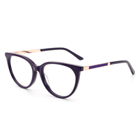 Lbashades 8019 Montures optiques carrées tendance en acétate de qualité supérieure, logo personnalisé, lunettes vintage pour femmes, lunettes anti-lumière bleue