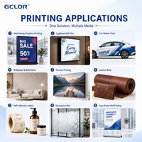 Impresora de Inyección de Tinta de Formato Ancho GCLOR Deluxejet1840UV de 1820 mm, Impresora Plotter con Tinta de Sublimación UV Eco-solvente I3200-U1
