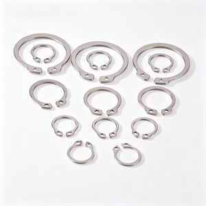 Anneau de retenue à clipser extérieur en acier inoxydable durable de type A - Product Image 2