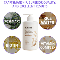 Joynna Care – Soin Capillaire Bio Végétalien Anti-Chute Sans Sel, Renouvellement au Ginseng, Formule Herbal Anti-Graisse au Phosphate pour Cheveux Affinés – Liquide Capillaire Mose