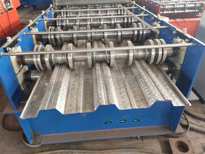 Mở lạnh cắt thép tấm ba-sườn nhanh chóng Báo Chí sàn decking thiết bị - Product Image 5