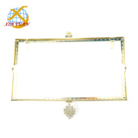 Cadre de sac à main Xinyuan Gold Fashion 21,5*6,5 cm avec fermoir à boucle imprimé