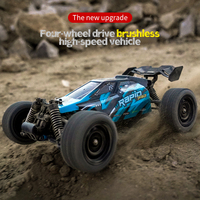 RTS SCY-16201PRO Coche RC sin Escobillas de 70 Km/H, Vehículo Todoterreno a Escala 1/16, 4WD 2.4Ghz, Coche de Carreras Eléctrico a Control Remoto, Juguetes para Regalo
