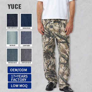 Pantalons de survêtement pour hommes YUCE, impression intégrale personnalisée, streetwear, camouflage lourd, coupe ample, <span class=keywords><strong>jogging</strong></span> - Product Image 3